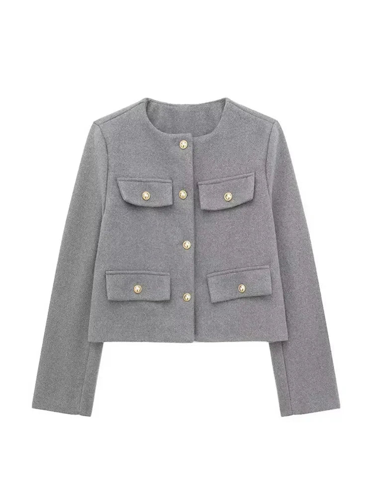 Arya - Stylish Tweed Blazer for Any Occasion