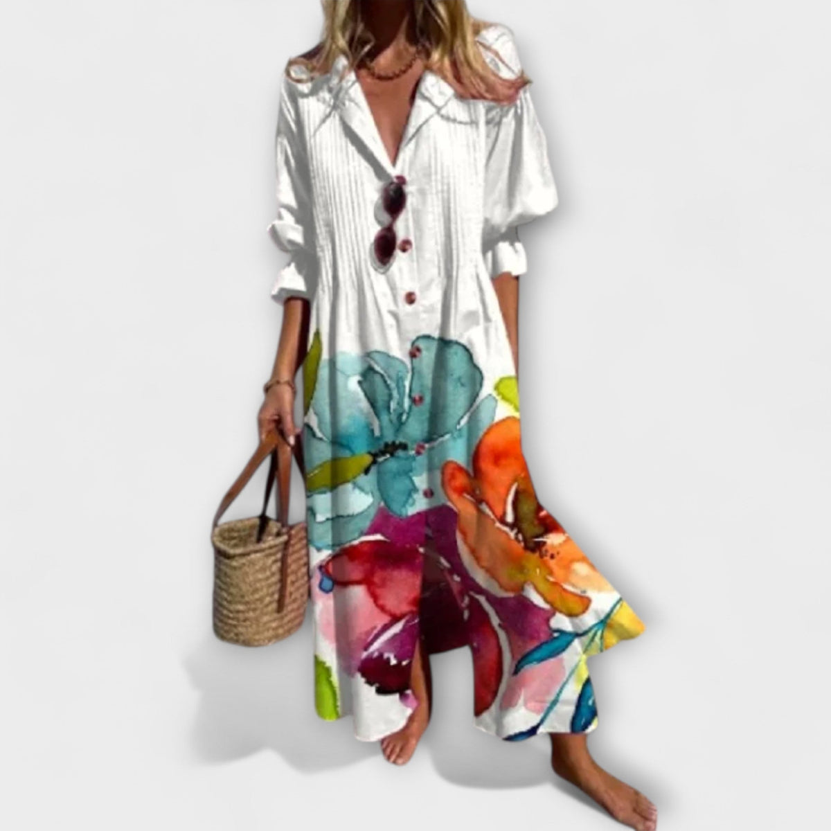 Lila - Flattering Maxi Dress for Effortless Style