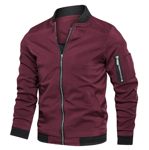 Men's Bomber Jacket | Lightweight & Comfortable Fit