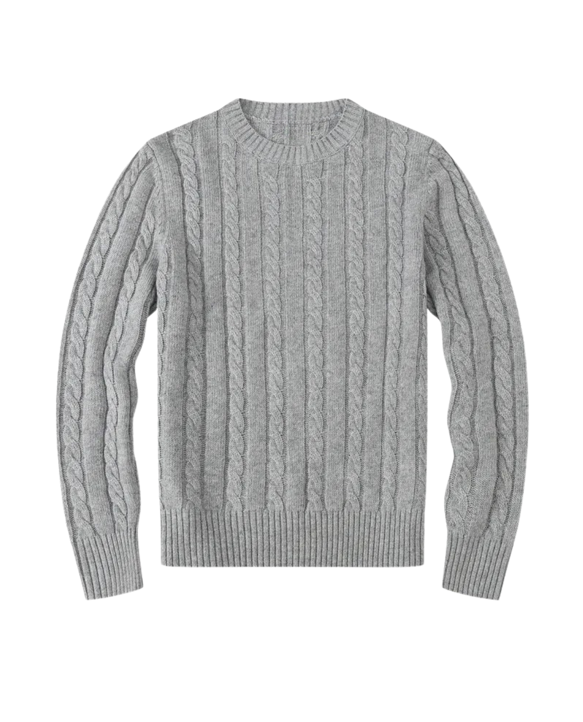 Men's Cable Knit Sweater | Classic Texture & Comfortable Fit