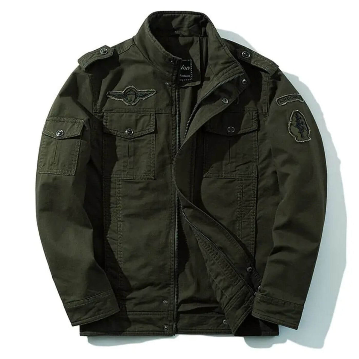 Men's Cargo Jacket | Structured & Functional