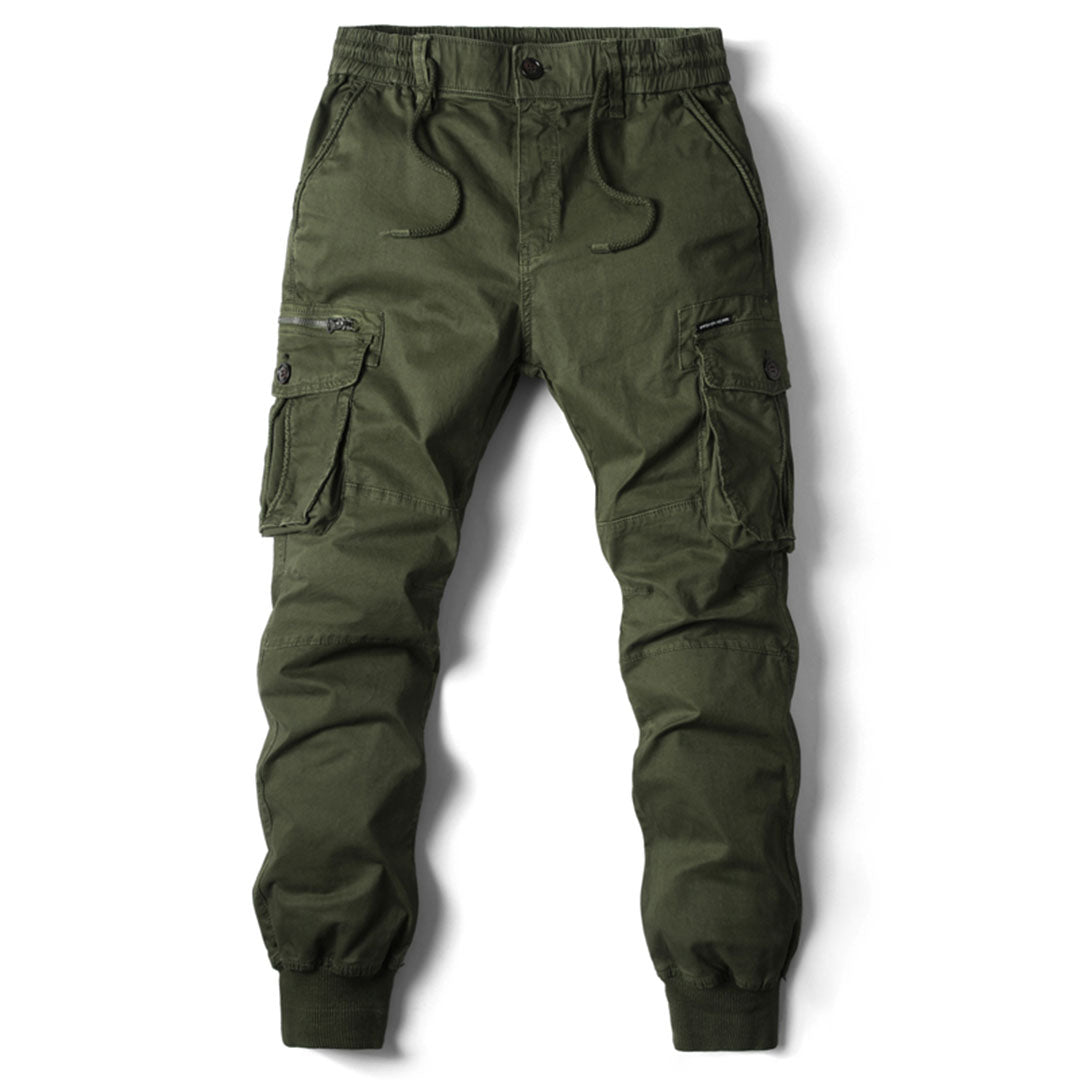 Men's Cargo Trousers | Stretch & Side Pockets
