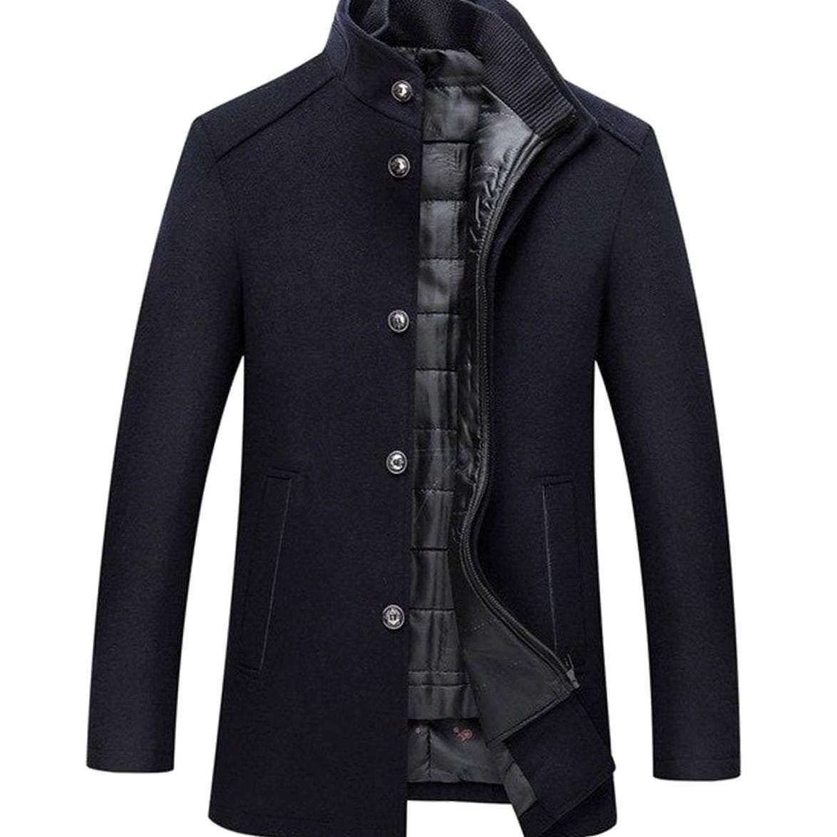 Men's Coat | Quilted Lining for Extra Warmth