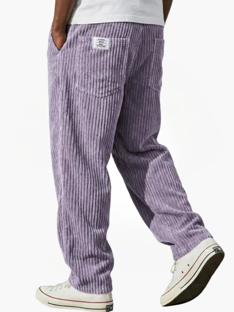 Men's Corduroy Trousers | Relaxed & Ribbed