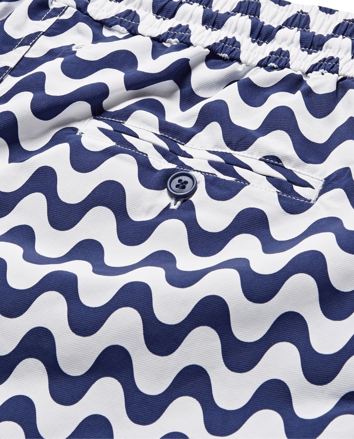 Men's Swim Shorts | Wave Print Lightweight & Quick-Dry Summer Style