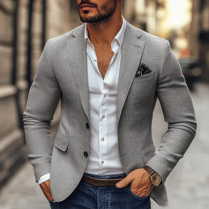 Men's Tailored Blazer | Comfort Fit & Structured Shoulders