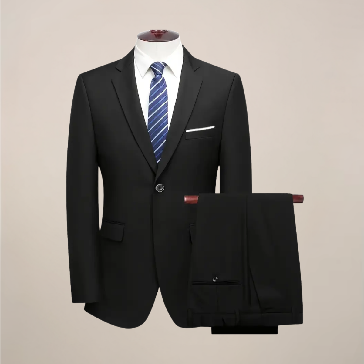 Men’s Three-Piece Slim Fit Suit – Stylish Formal Attire for Business & Weddings