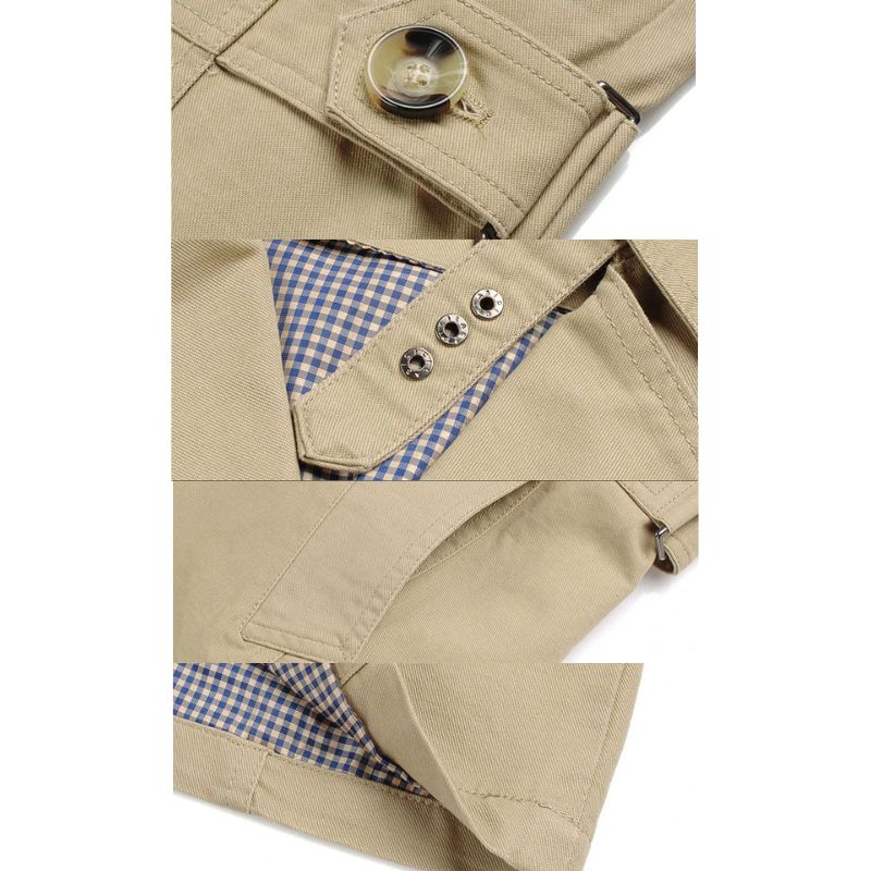 Men's Trench Coat | Knee-Length & Button-Front