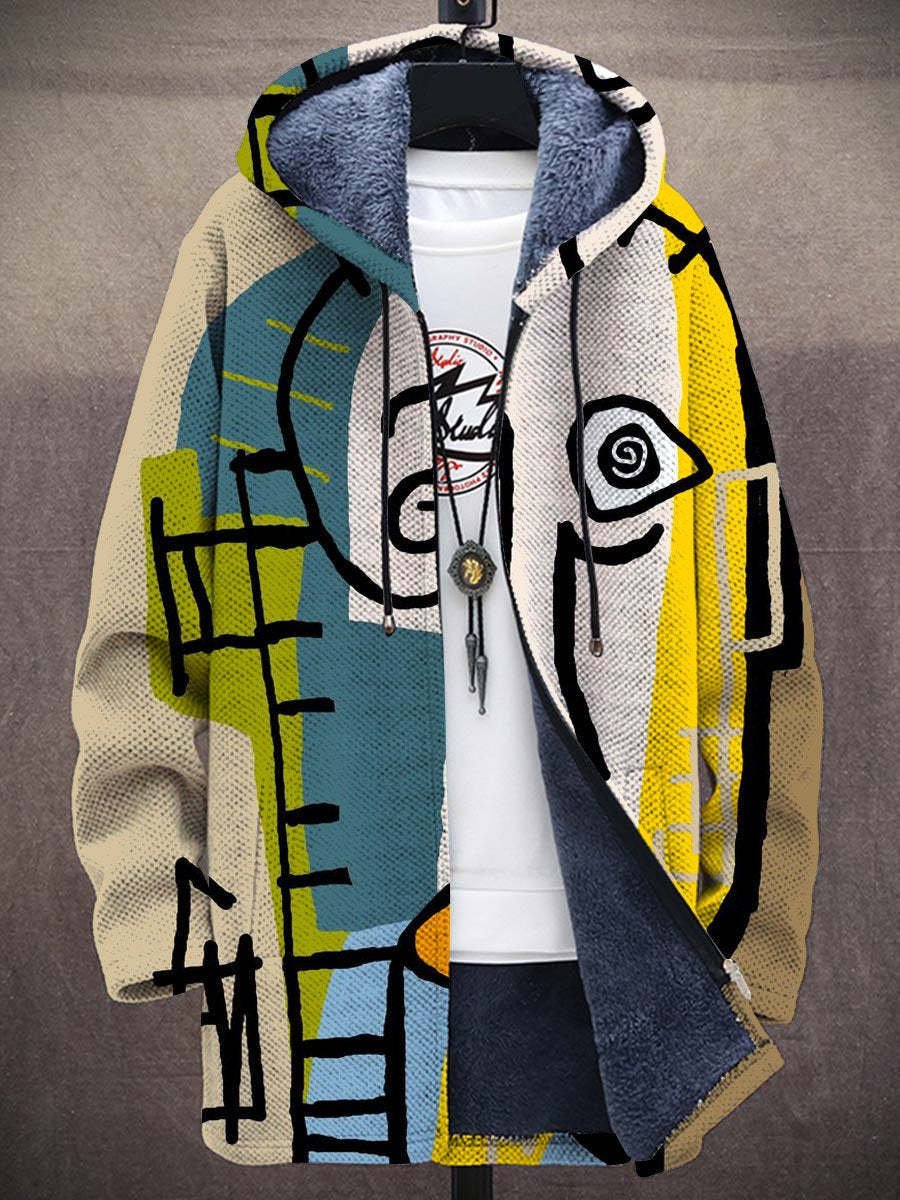 Men's Zip Hooded Cardigan | Warm Oversized Fit
