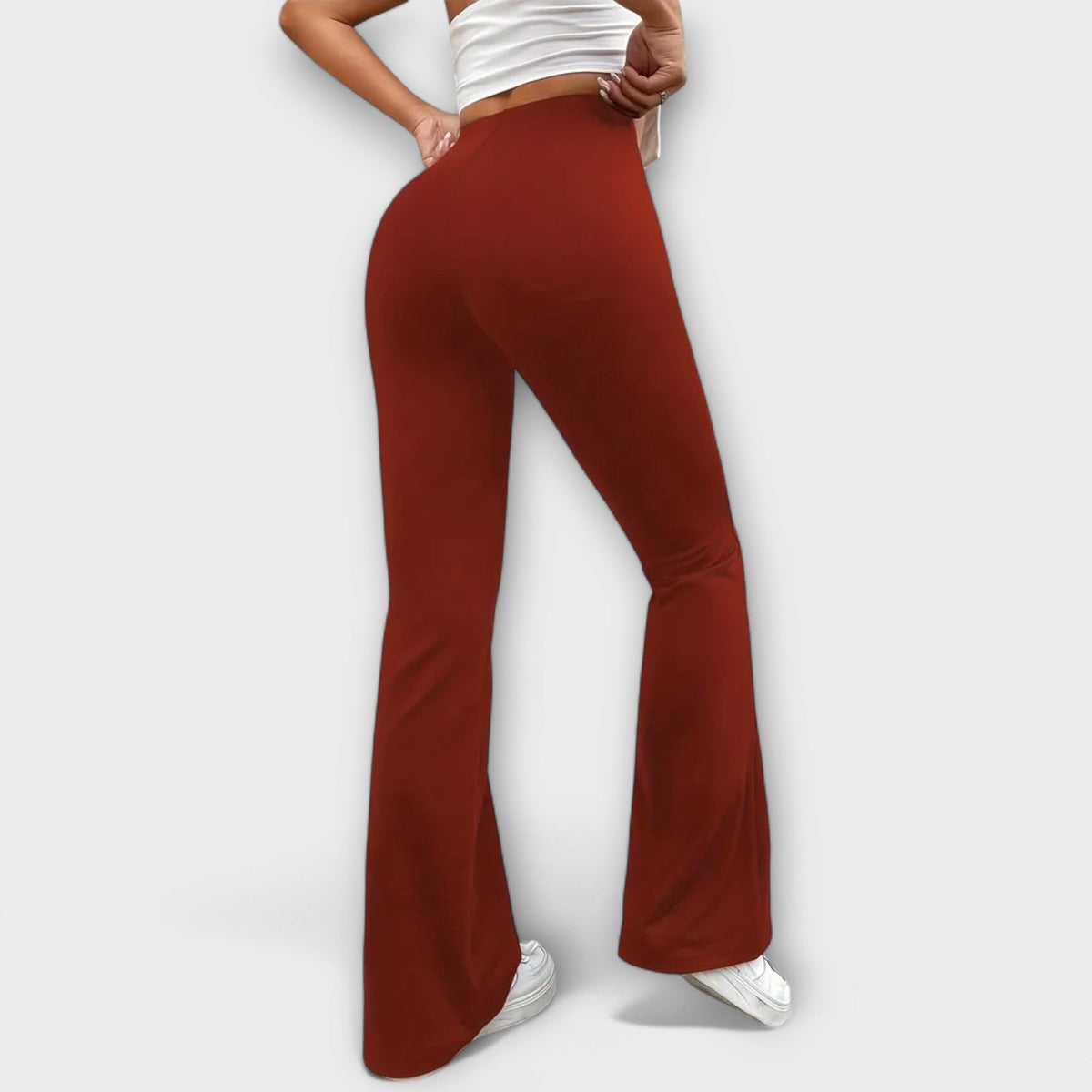 Serena Flared Leg Trousers for Effortless Style