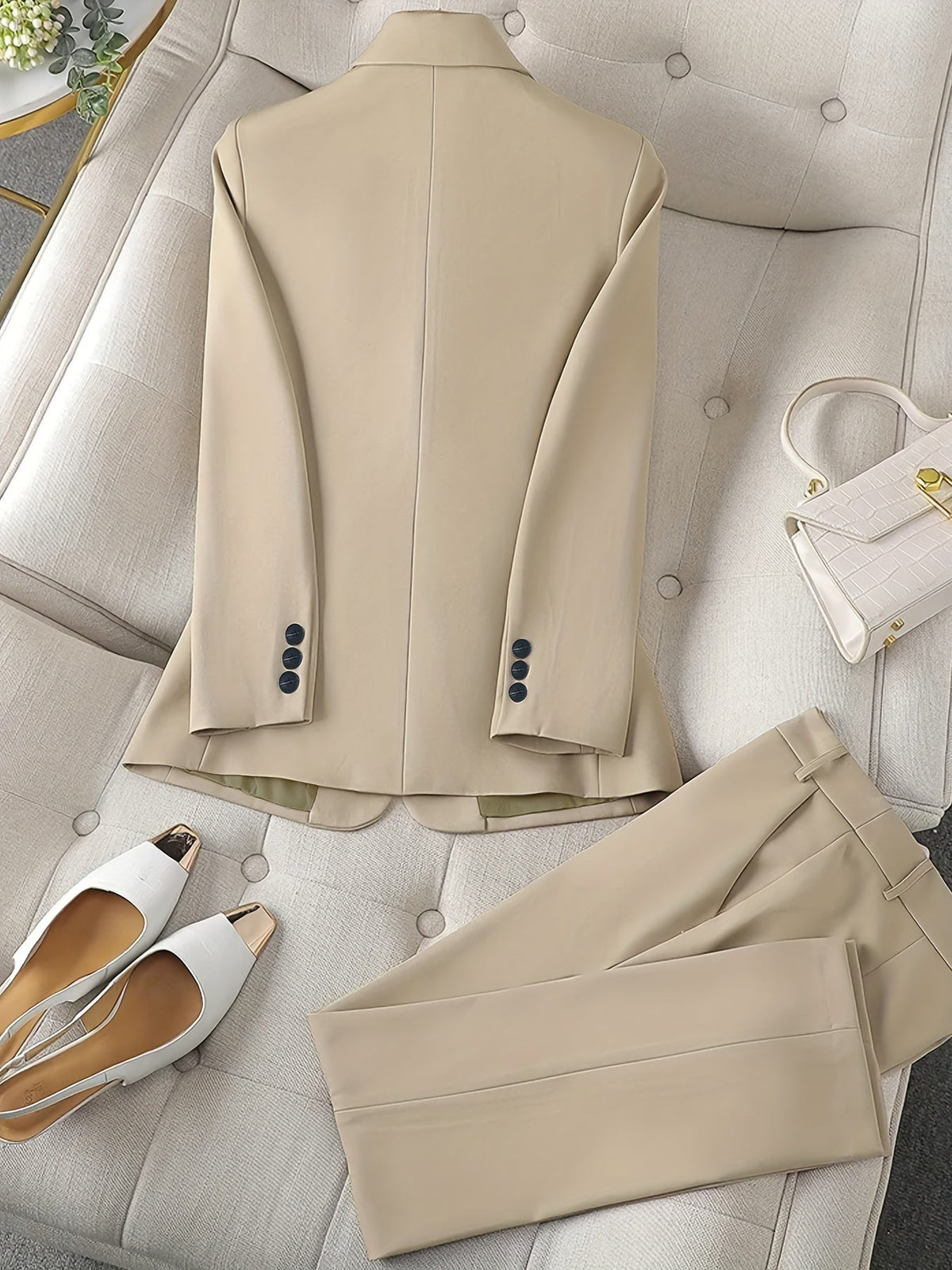 Women's Blazer Set | Notched Lapel & Tailored