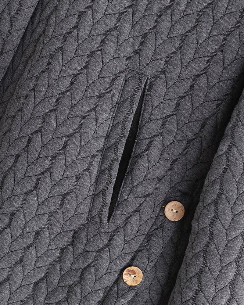 Women's Hooded Jacket | Adjustable Hood & Easy Button-Up