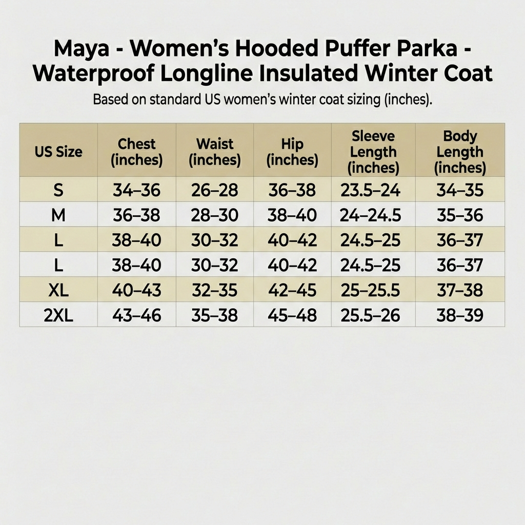 Women's Hooded Puffer Parka | Waterproof & Insulated