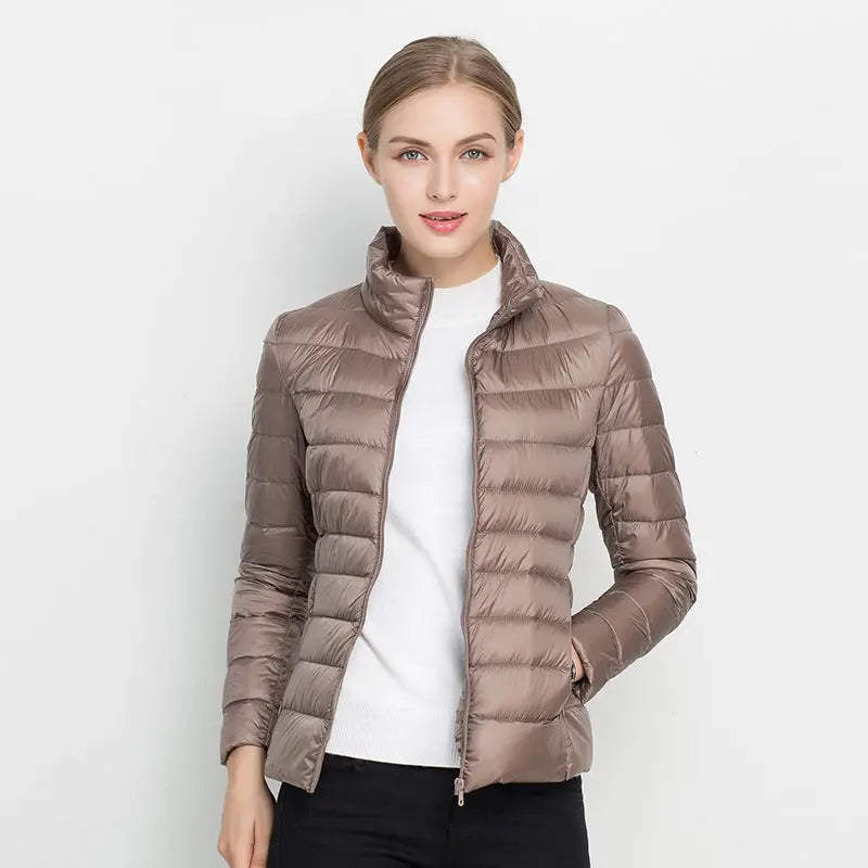 Women's Jacket | Lightweight & Stand-Up Collar