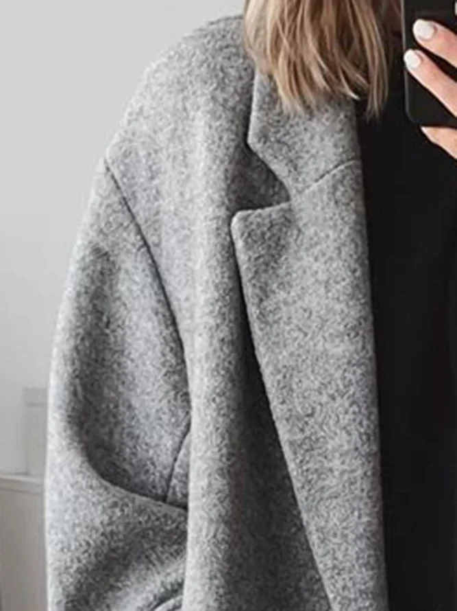 Women's Long Coat | Oversized & Warm