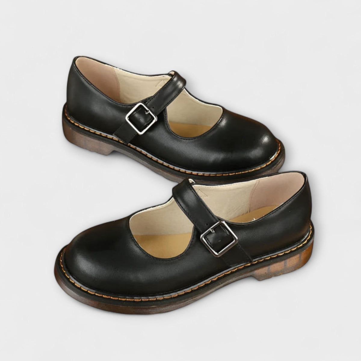 Women's Mary Jane Shoes | Chunky Sole & Ankle Strap