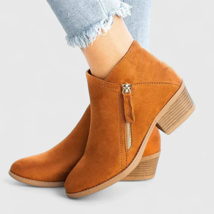 Women's Orthopaedic Boots Side Zip Non-Slip Support