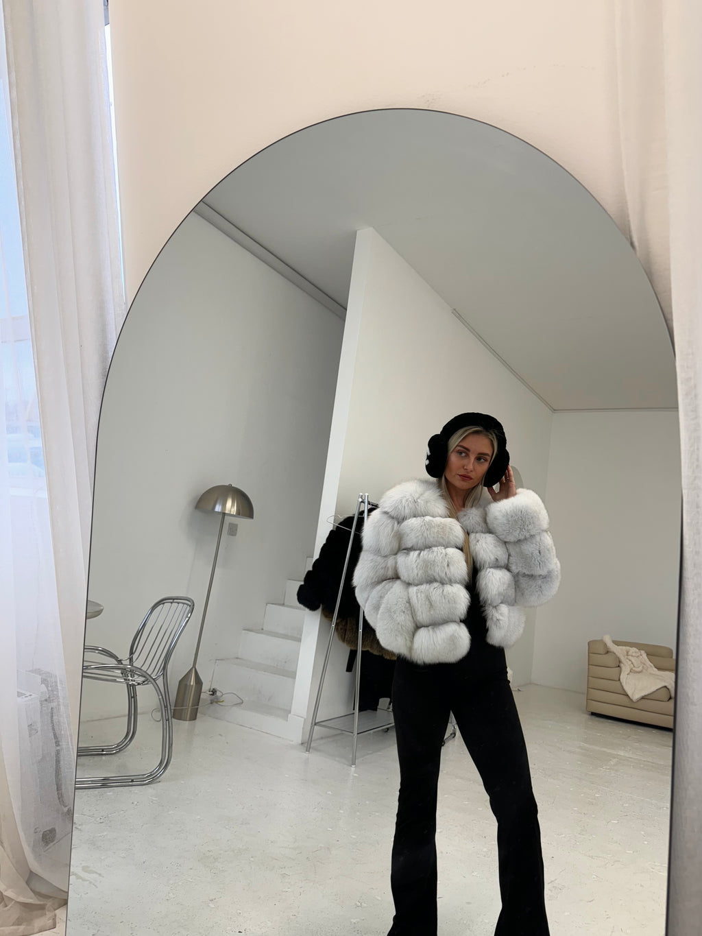 Women's Plush Winter Jacket Regular Fit Cosy Warm Style