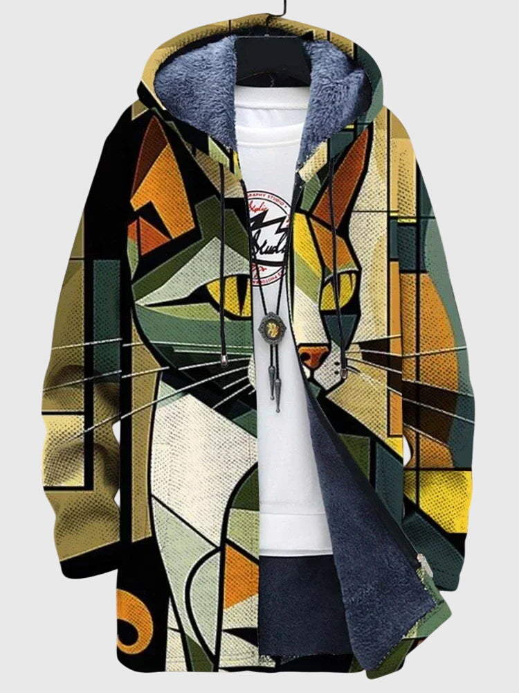 Women's Printed Jacket | Artistic Design & Comfortable Fit