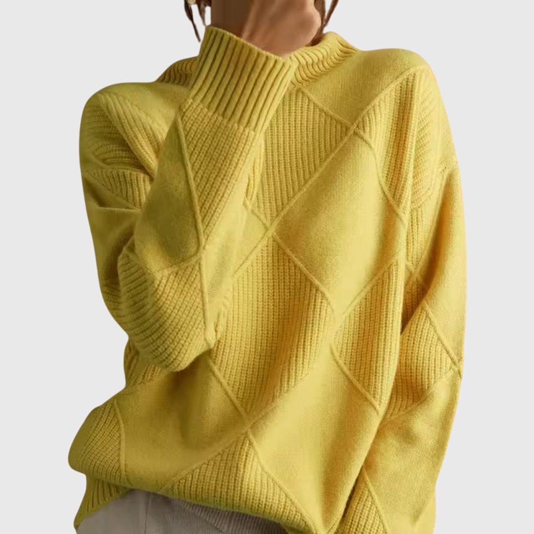 Women's Roll Neck Jumper | Cosy & Warm Knit