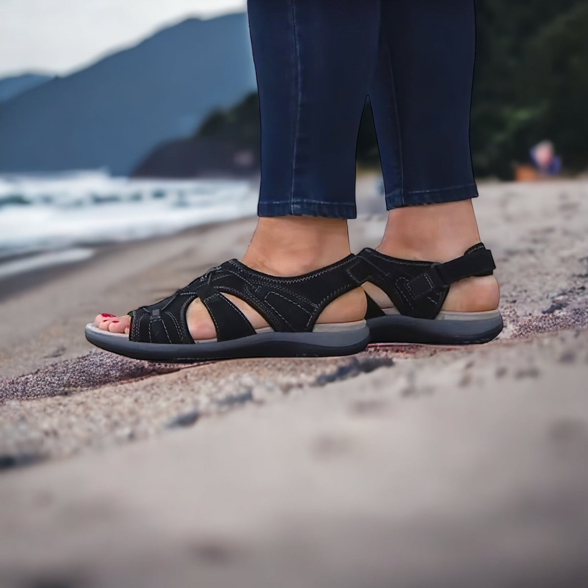 Women's Wedge Sandals | Adjustable Strappy Fit