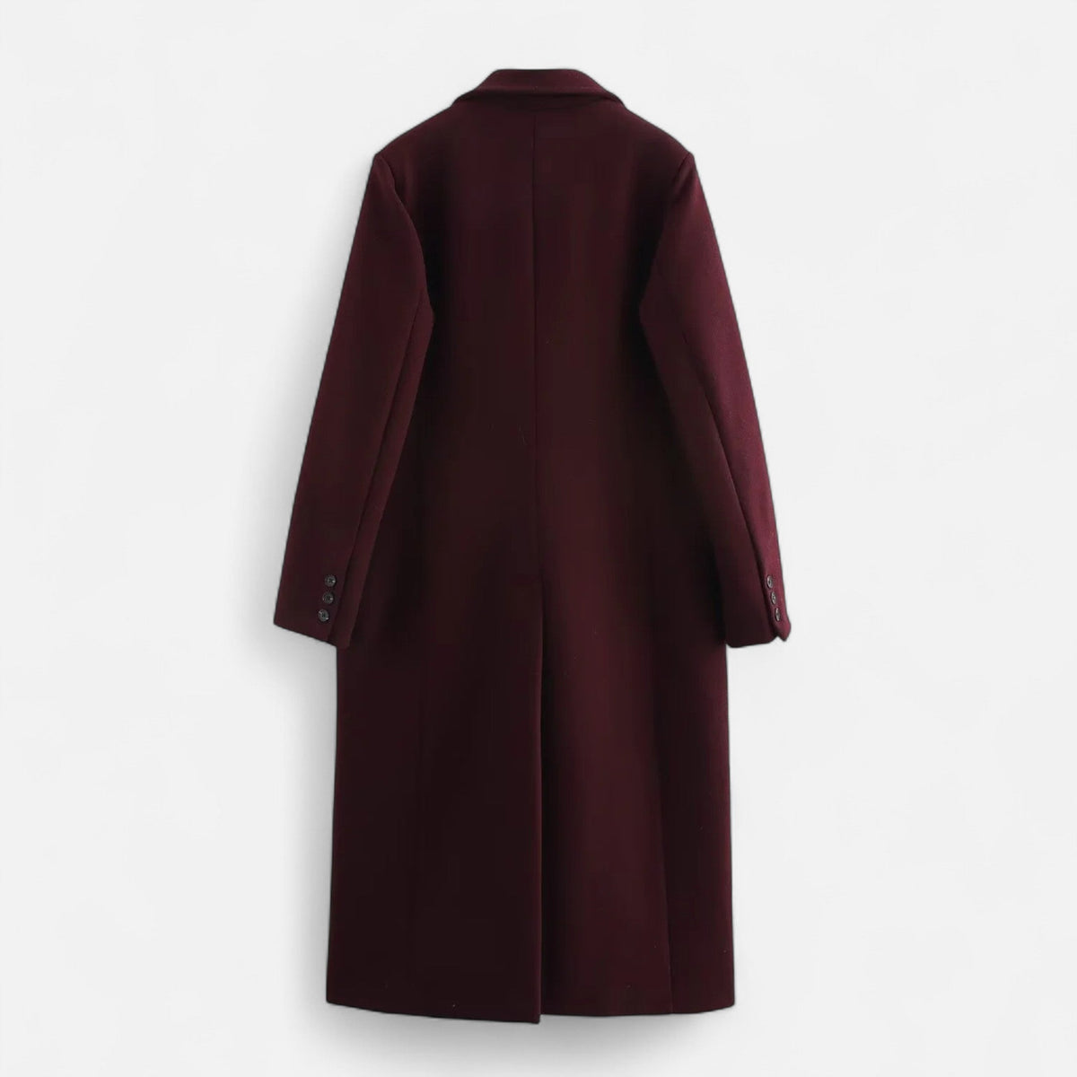 Women's Double-Breasted Trench Coat Tailored Lapel Collar 13