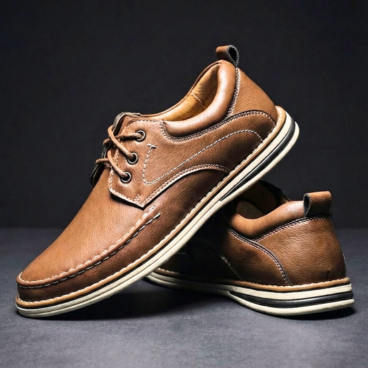 Men's Oxford Shoes Cushioned Collar Padded Insole Fit 1