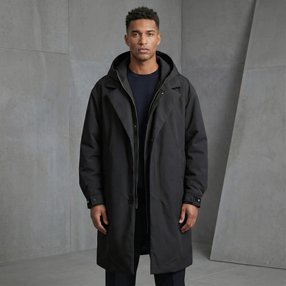 Men's Utility Trench Coat | Windproof & Weather Resistant 3