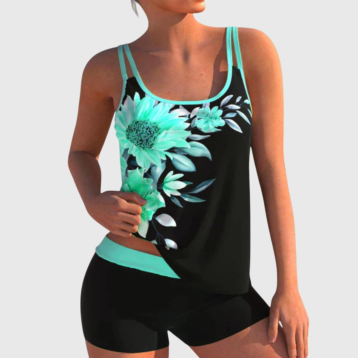 Alice - Chic Two-Piece Swimwear for Beach Days