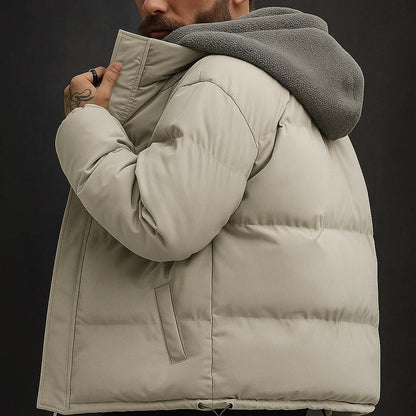 Men's Waterproof Insulated Winter Jacket Hooded Coat 2