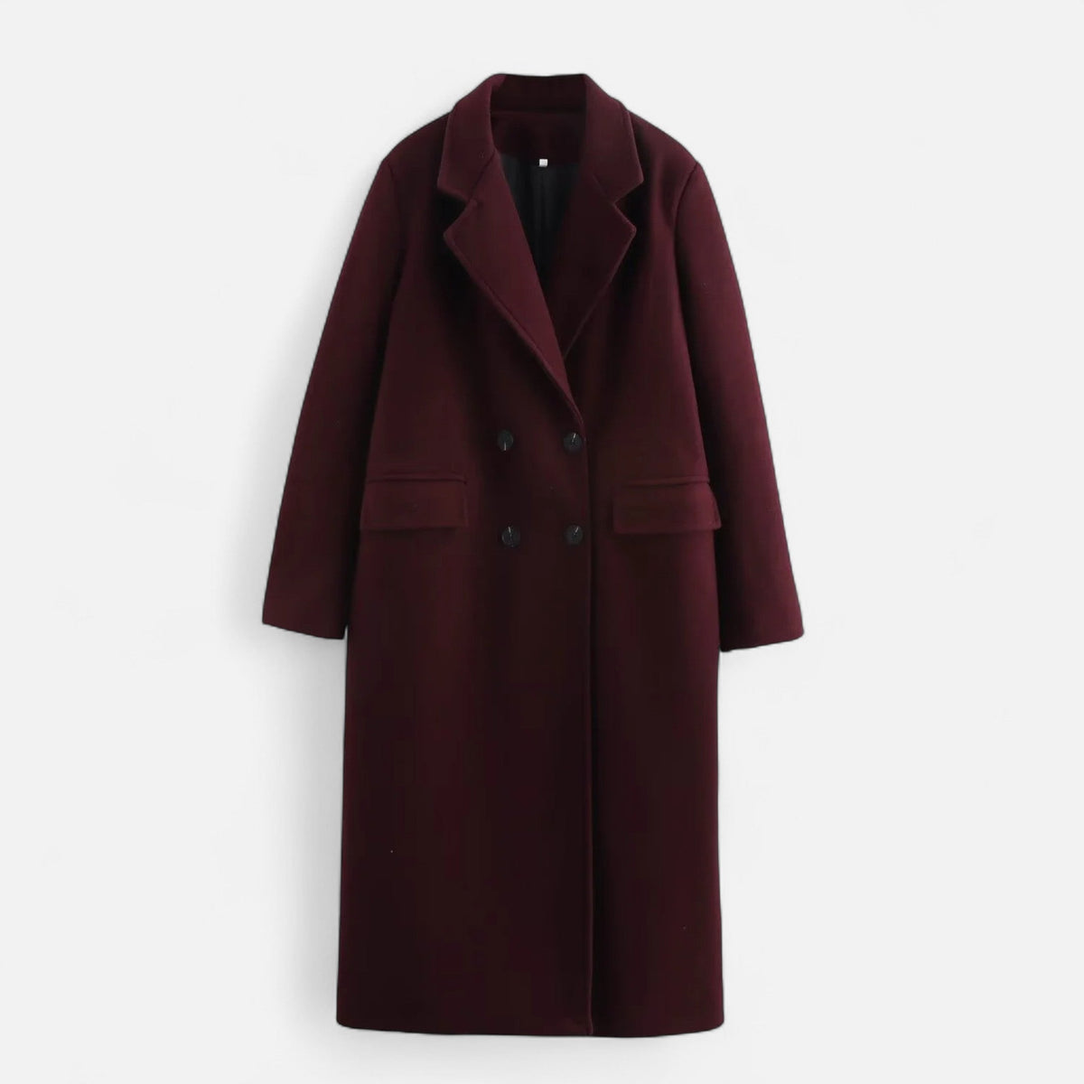 Women's Double-Breasted Trench Coat Tailored Lapel Collar 4