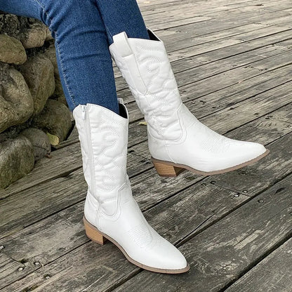 Bella - Stylish Western Cowboy Boots for All Occasions