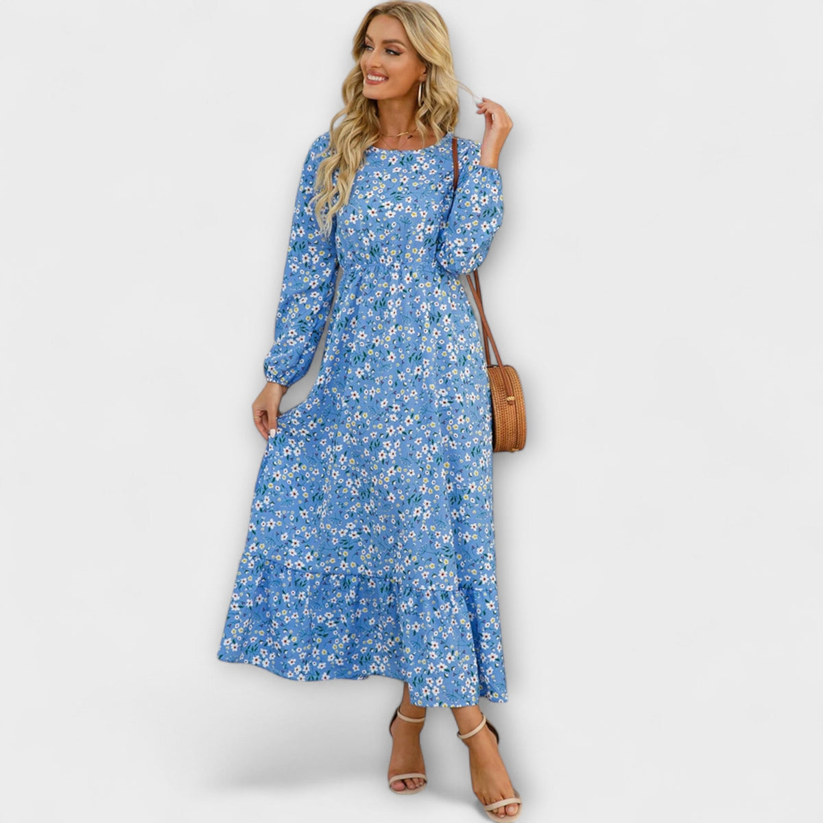 Bohemian Maxi Dress for Festivals and Beach Days