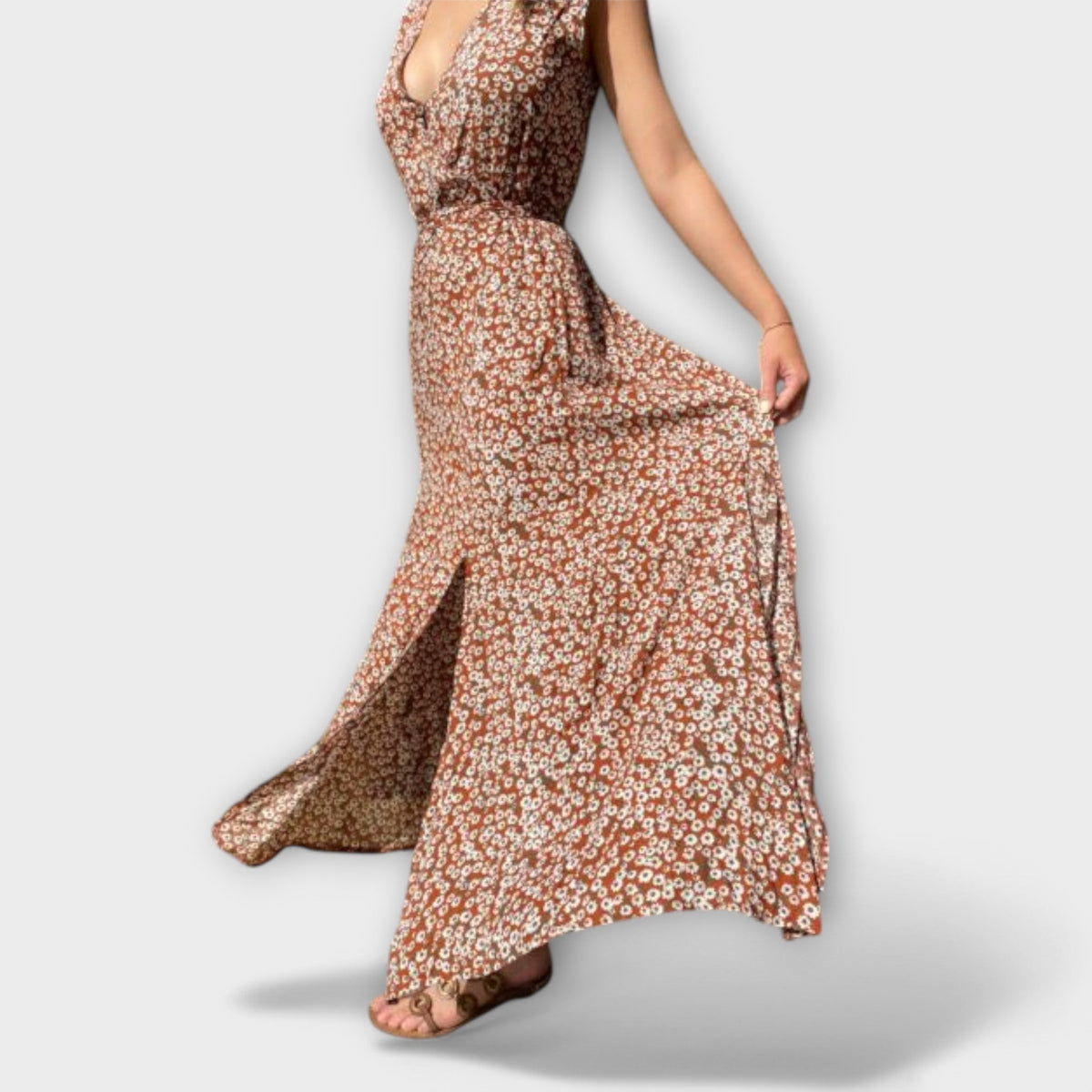 Bohemian Maxi Dress for Festivals and Beach Days