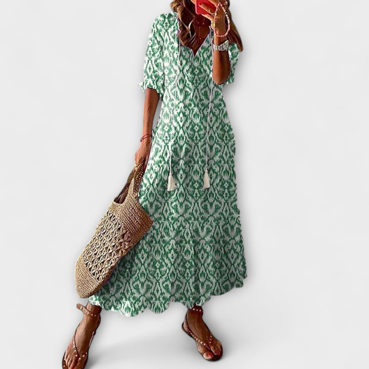 Bohemian Summer Dress for Women - Flowing Style for Festivals and Beach Days