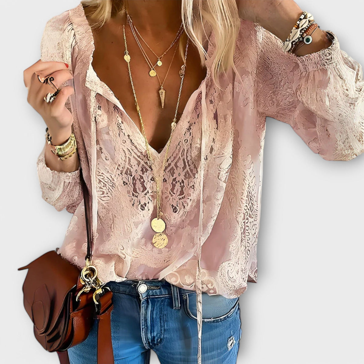 Brunetta | Chic Blouse for Work and Events