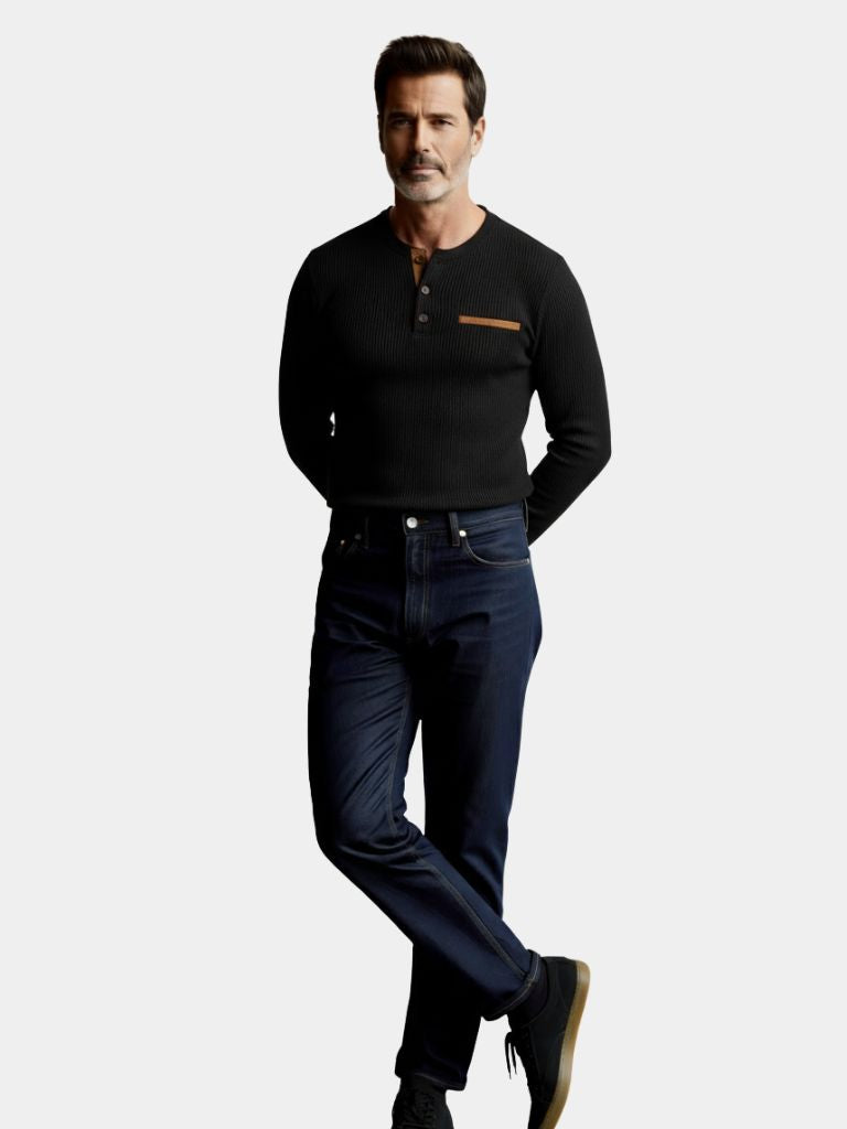 Men's Classic Fit Shirt Long Sleeve Casual Button Up 3