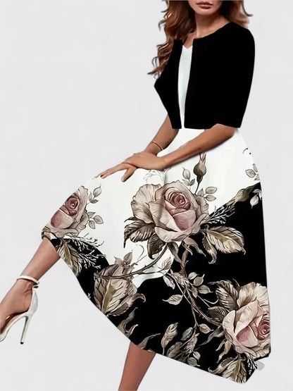 Chantal | Chic Midi Dress for Any Occasion