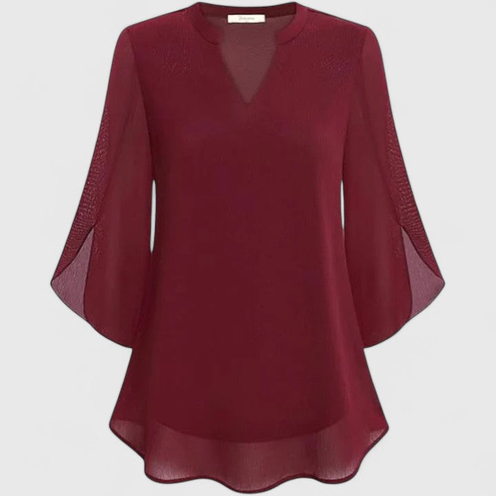 Chic Blouse for Office and Evening Wear