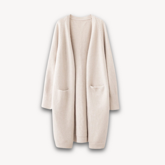 Chic Longline Open Front Cardigan for Versatile Wear