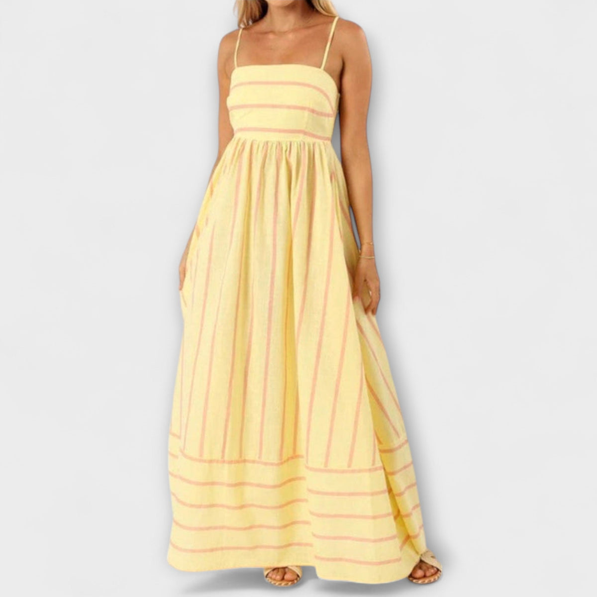Chic Maxi Dress in Bare Bloom for Every Occasion