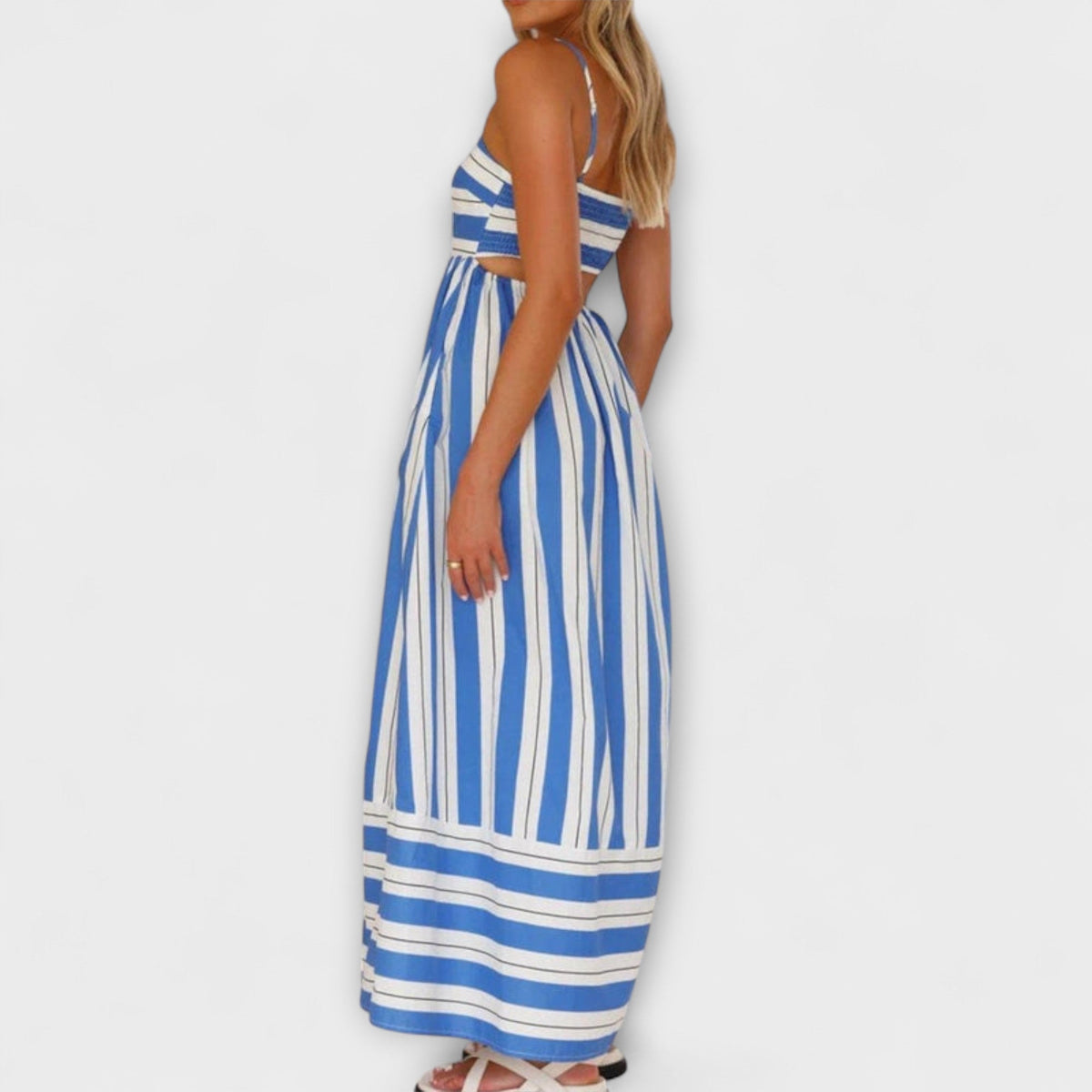 Chic Maxi Dress in Bare Bloom for Every Occasion