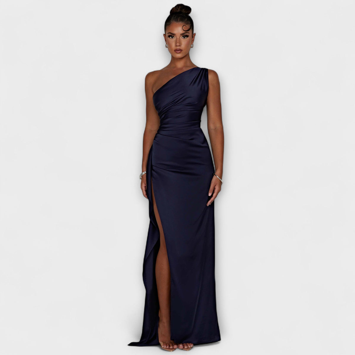 Chic One Shoulder Prom Dress for Events