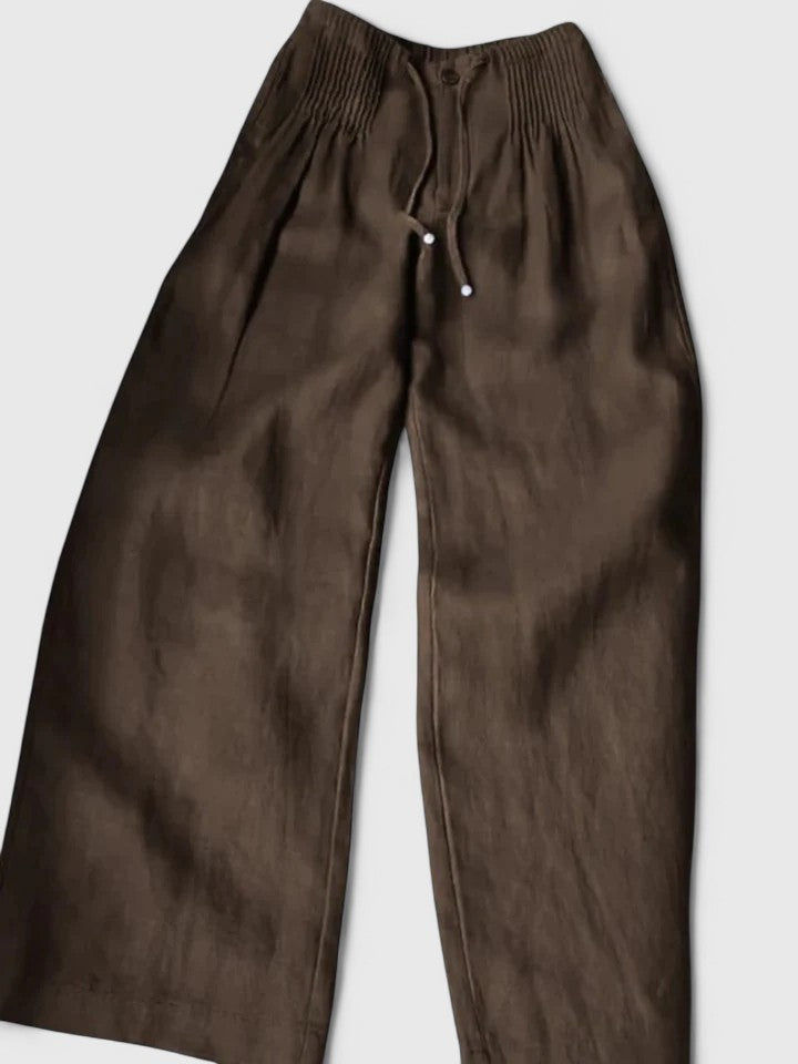 Chic Saree with Stylish Trousers for Any Occasion
