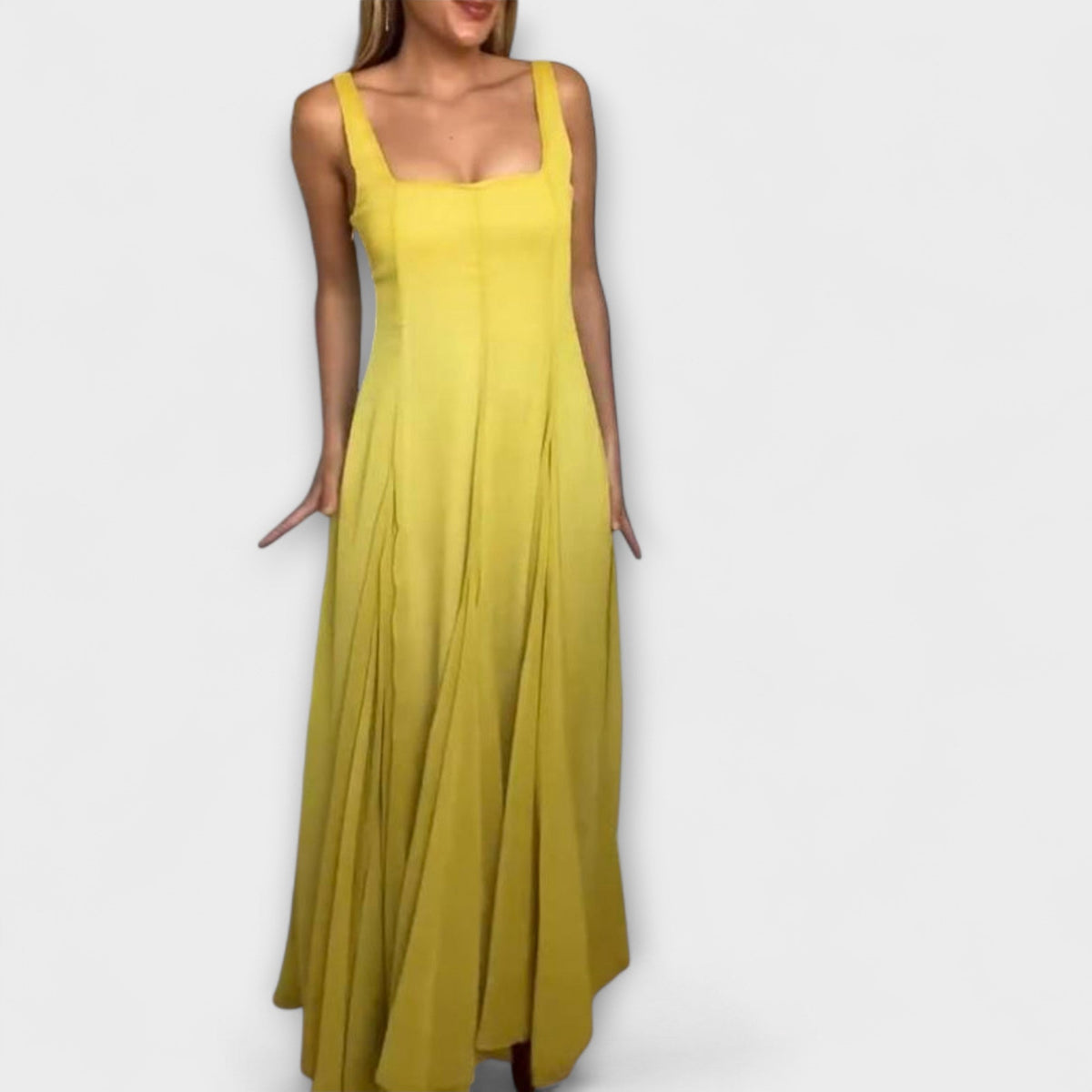 Chic Square Neckline Lilith Dress for Any Occasion