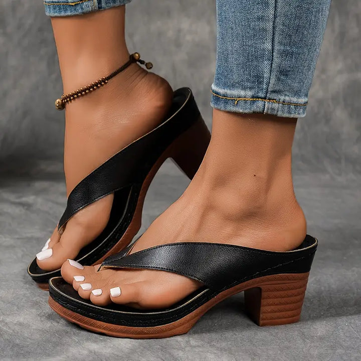 Chic Women's T-Strap Open Toe High Heel Sandals for Any Occasion