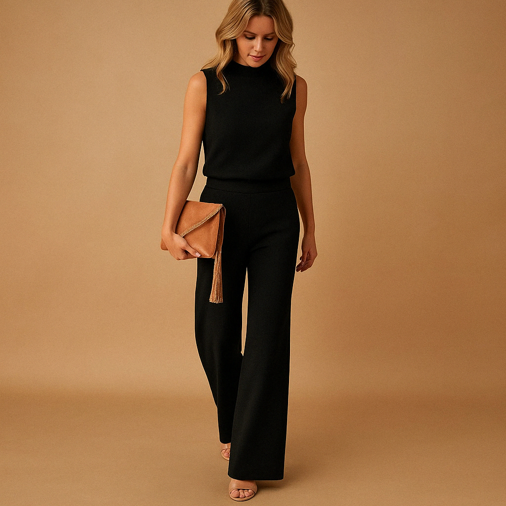 Chic Women's Wide Leg Jumpsuit for Stylish Occasions