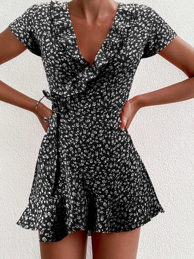 Chloe - Floral Midi Dress for All Occasions