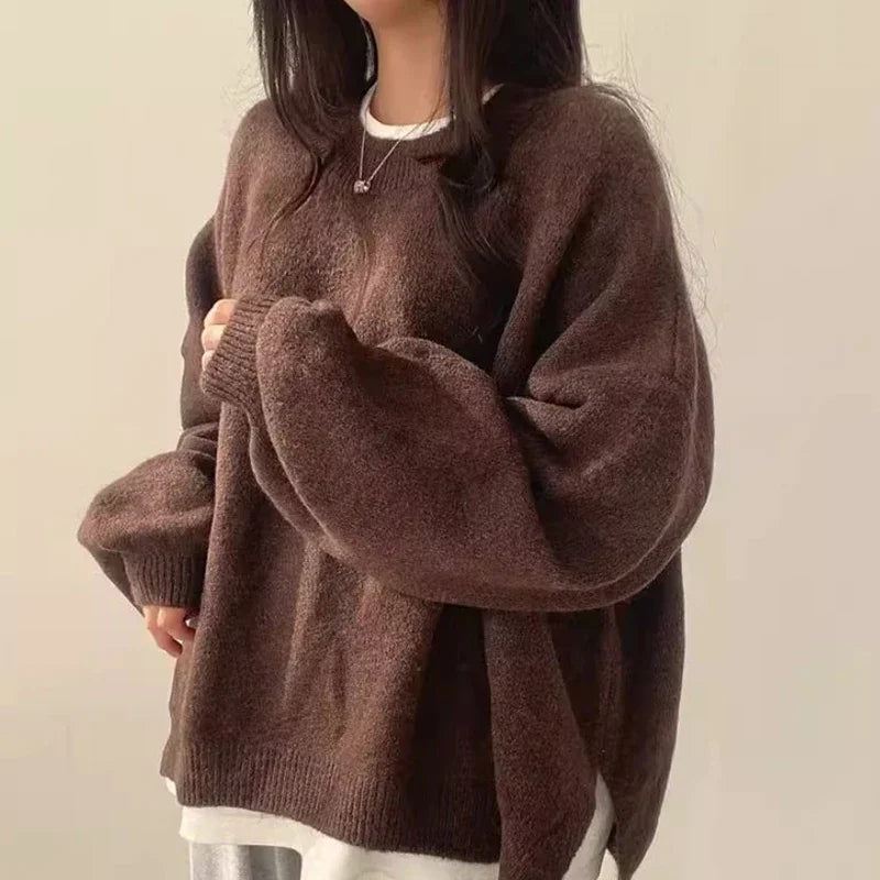 Cozy Oversized Knit Sweater for All Seasons