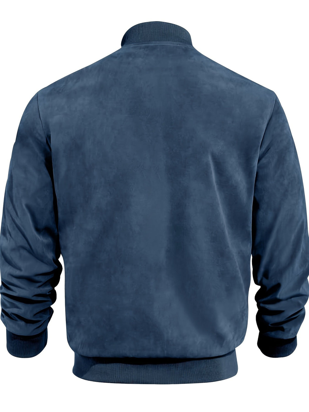 Men's Classic Fit Biker Jacket Modern Accents Coat 5